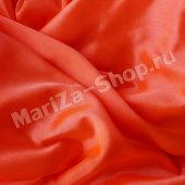 Шелк льда (трикотажное полотно), ширина - 150 см., оранжевый