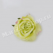 Голова розы , зеленый, диаметр - 9 см 