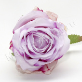 Голова розы, лиловый (премиум), диаметр - 8 см.