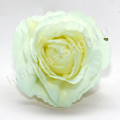 Голова розы, белый, диаметр головы - 9 см.