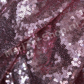 Ткань пайетка (основа сетка), ширина - 150 см, размер пайетки - 3 мм., розовый