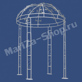 Арка шатер, высота от 272 до 320 см, диаметр купола 192 см.