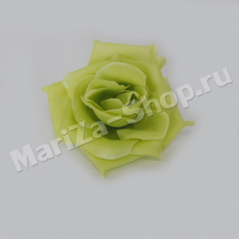 голова розы, зеленая, диаметр 8 см. (0,003)