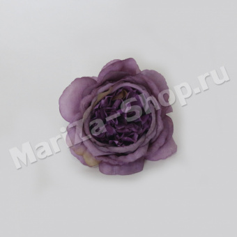 голова пионовидной розы, фиолетовая, диаметр 10 см.(0,009)