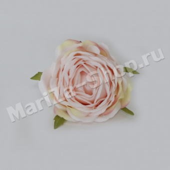 Голова розы, нежно-розовый, диаметр - 8 см (0,009)