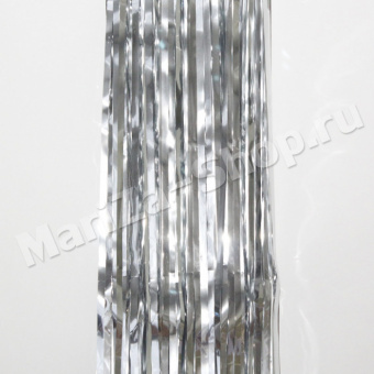 Дождик, размер 1*3,цвет серебро (0,197)