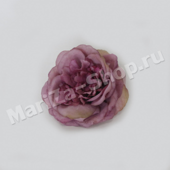 голова пионовидной розы, сиреневая, диаметр 10 см. (0,009)