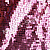 Ткань пайетка (основа сетка, нашита часто), ширина - 145 см, размер пайетки - 9 мм, розовый